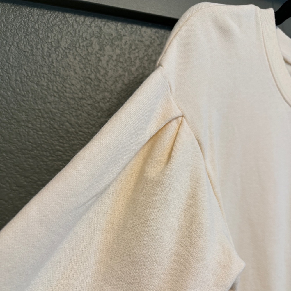 Madewell Pleat-Sleeve Sweatshirt (NWOT) - Picture 6 of 12